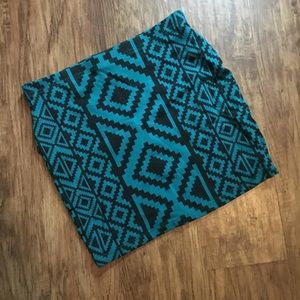 Aztec pattern skirt